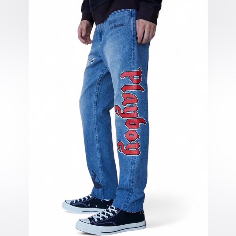 playboy by pacsun lost years slim taper jeans